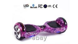 6.5 Hoverboard & Hoverkart Bundle GALAXY Bluetooth LED light up Self Balancing