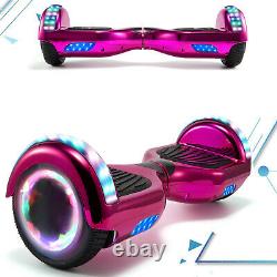 6.5'' Hoverboard Self-Balancing Electric Scooter Segway Bluetooth LED Lights