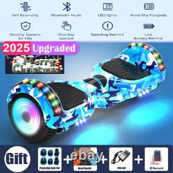 6.5 Hoverboards Electric Self-Balancing Scooters Hover board for kids BT LED