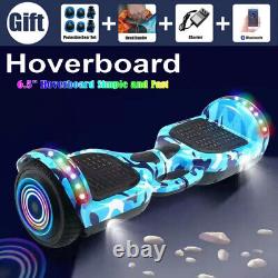 6.5 Hoverboards Electric Self-Balancing Scooters Hover board for kids BT LED