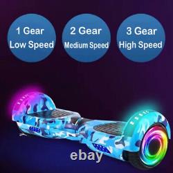 6.5 Hoverboards Electric Self-Balancing Scooters Hover board for kids BT LED