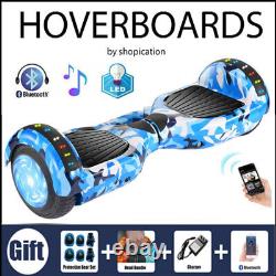 6.5 Hoverboards Electric Self-Balancing Scooters Hover board for kids BT LED