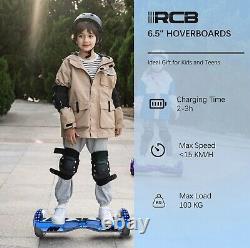6.5 Hoverboards Electric Self-Balancing Scooters Hover board for kids LED BT