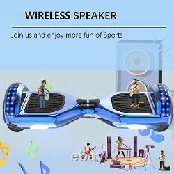 6.5 Hoverboards Electric Self-Balancing Scooters Hover board for kids LED BT