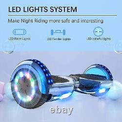 6.5 Hoverboards Electric Self-Balancing Scooters Hover board for kids LED BT