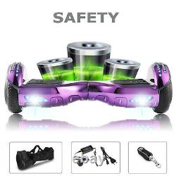 6.5 Inch Hoverboard Electric Scooter Self Balancing Board Bluetooth + Key