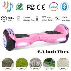 6.5 Inch Hoverboard Self Balance Scooter Electric Scooter Bluetooth Skateboard
