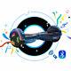 6.5 Inch Self Balance Scooter Galaxy Blue Hoverboard Led Lights For Kids-uk