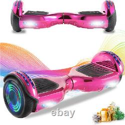 6.5 Inch Self Balancing Board Hoverboard Electric Scooter Bluetooth Pink