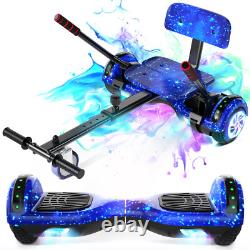 6.5 Kids Hoverboard with Bluetooth & LED Lights Self Balancing Scooter +Hoverkart