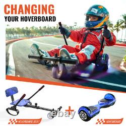 6.5 Kids Hoverboard with Bluetooth & LED Lights Self Balancing Scooter +Hoverkart