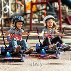 6.5 Kids Hoverboard with Bluetooth & LED Lights Self Balancing Scooter +Hoverkart