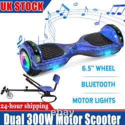 6.5 Kids Hoverboard with Bluetooth & LED Self Balancing Scooter / Hover kart set