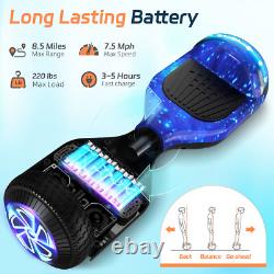 6.5 Kids Hoverboard with Bluetooth & LED Self Balancing Scooter / Hover kart set
