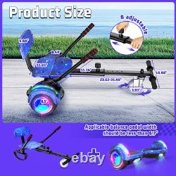 6.5 Kids Hoverboard with Bluetooth & LED Self Balancing Scooter / Hover kart set