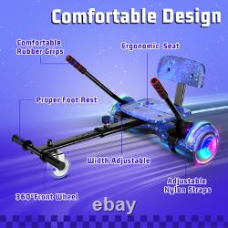6.5 Kids Hoverboard with Bluetooth & LED Self Balancing Scooter / Hover kart set