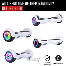 6.5'' LED Bluetooth Hoverboard Self Balance Electric Scooter no Bag for Kids UL