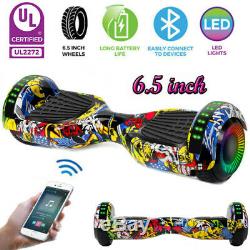 6.5 Off Road Hoverboard Self Balance Electric Scooters LED Sidelights +Charger