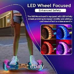 6.5 Rainbow Hoverboard Segway Balance Board Electric Scooter Bluetooth G63