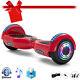 6.5'' Red Hoverboard Cover 2 Wheels Self-balancing Scooter Electric Skateboard