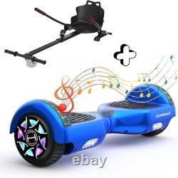 6.5 Self Balance Electric Scooters Hover board HoverKart Bundle Bluetooth Light