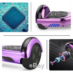 6.5 Self Balancing Board Bundle Combo Electric Scooter Board & Hoverkart with Bag