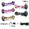 6.5 Self Balancing Electric Hover Scooter +led Flash Wheels Bluetooth Board Bag