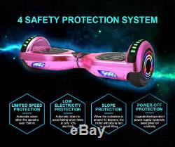 6.5 Self Balancing Electric Hover Scooter +LED Flash Wheels Bluetooth Board Bag