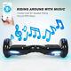 6.5 Self Balancing Electric Scooter Hoverboard Led+bluetooth+brand New