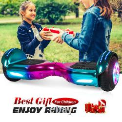 6.5 Self Balancing Electric Scooter HOVERBOARD LED+BLUETOOTH+BRAND NEW