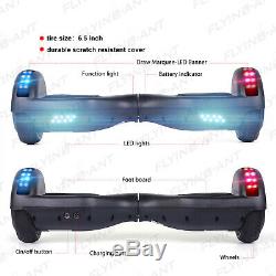 6.5 Self Balancing Electric Scooter with LED Flash Wheels Bluetooth Hover board