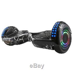 6.5 Self Balancing Electric Scooter with LED Flash Wheels Bluetooth board Bike