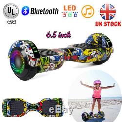 6.5 Self Balancing Scooter Bluetooth Electric Hoverboard LED 2-Wheel + Charger