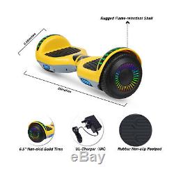 6.5 Self-Balancing Scooter Hoverboard Electric Scooter Bluetooth LED Wheels