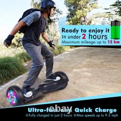 6.5 Two Wheels LED Lights Hoverboard Electric Self Balance Scooters Hover Board