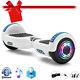 6.5'' White Electric Scooter Hoverboard Self-balancing Skateboard 2 Wheels Board