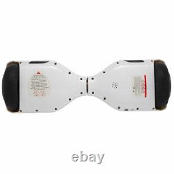 6.5'' White Electric Scooter Hoverboard Self-Balancing Skateboard 2 Wheels Board