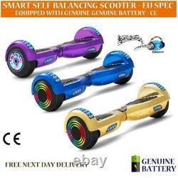 6.5 hoverboard, self balance scooter electric scooter e-skateboard Solid color