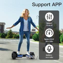 8.5 All Terrain Electric Self-balancing Hoverboard for Kids 8-12 700W 7.4MPH