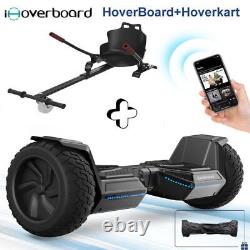 8.5'' Balancing Hover board Self Balance Scooter Hoverkart Go Kart Bundle Gifts