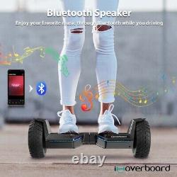 8.5'' Balancing Hover board Self Balance Scooter Hoverkart Go Kart Bundle Gifts