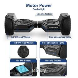 8.5'' Balancing Hover board Self Balance Scooter Hoverkart Go Kart Bundle Gifts