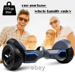 8.5'' Hoverboard Bluetooth Hummer All Terrain Self-balancing Electric Scooter UL