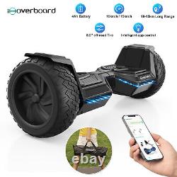 8.5'' Hoverboard with APP Self-Balancing Board Bluetooth LED 2 Wheels E-Scooter