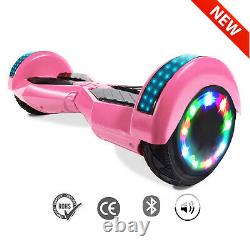 8'' Hoverboard Segway Self Balancing Board Electric Scooter Bluetooth Pink