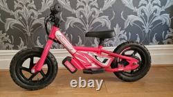Amped A10 Pink 150w 18v Electric Kids Age 3+ Balance Bike