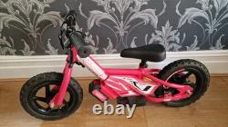 Amped A10 Pink 150w 18v Electric Kids Age 3+ Balance Bike