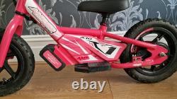 Amped A10 Pink 150w 18v Electric Kids Age 3+ Balance Bike