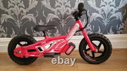 Amped A10 Pink 150w 18v Electric Kids Age 3+ Balance Bike