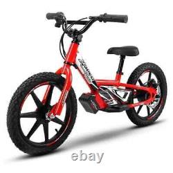 Amped A16 Red 180w 18v Electric Kids Age 4 to 8 Balance Bike Red